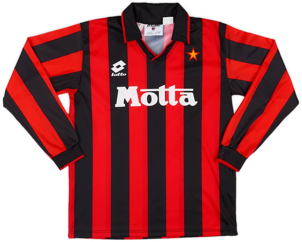 1993-94 AC Milan Home Shirt - 9/10 - (XXL.Boys)