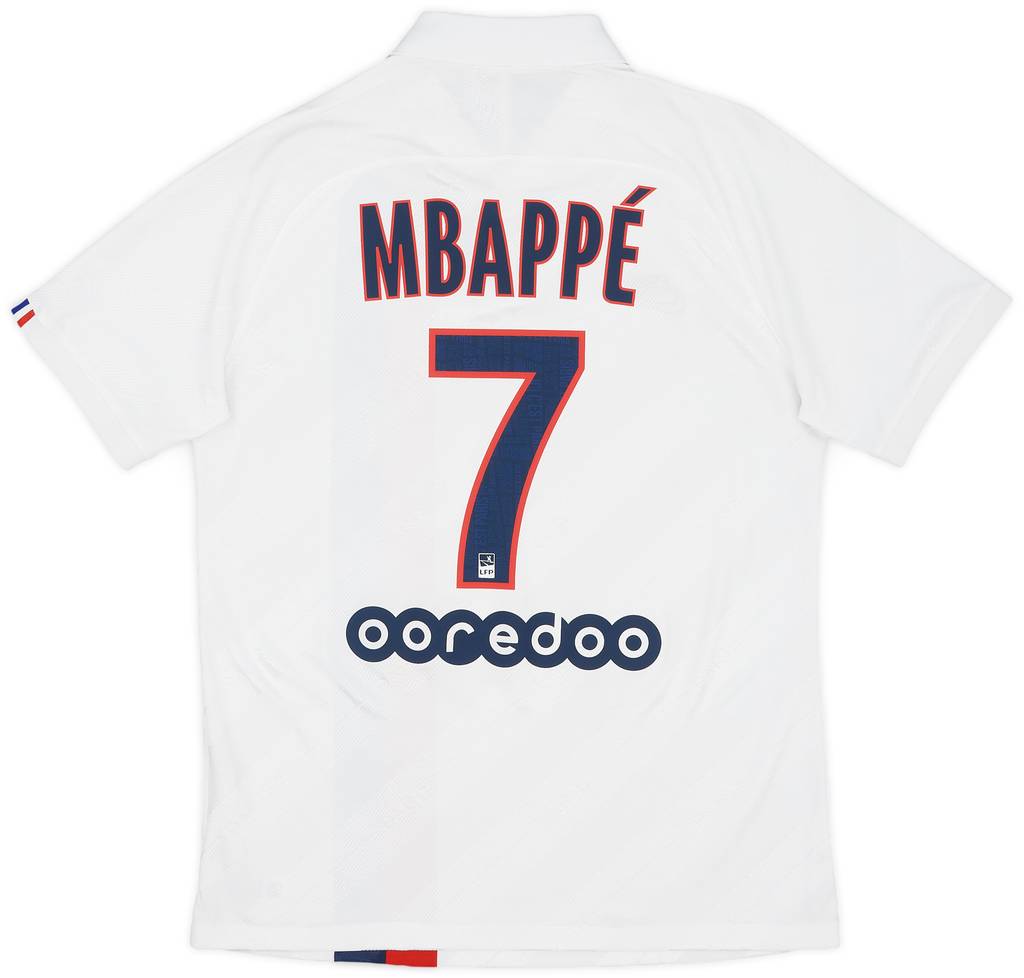 2019-20 Paris-Saint Germain Authentic Third Shirt Mbappe #7 - 10/10 - (M)