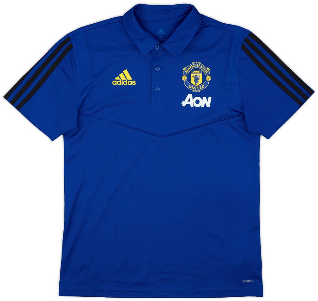 2019-20 Manchester United adidas Polo Shirt - 9/10 - (S)