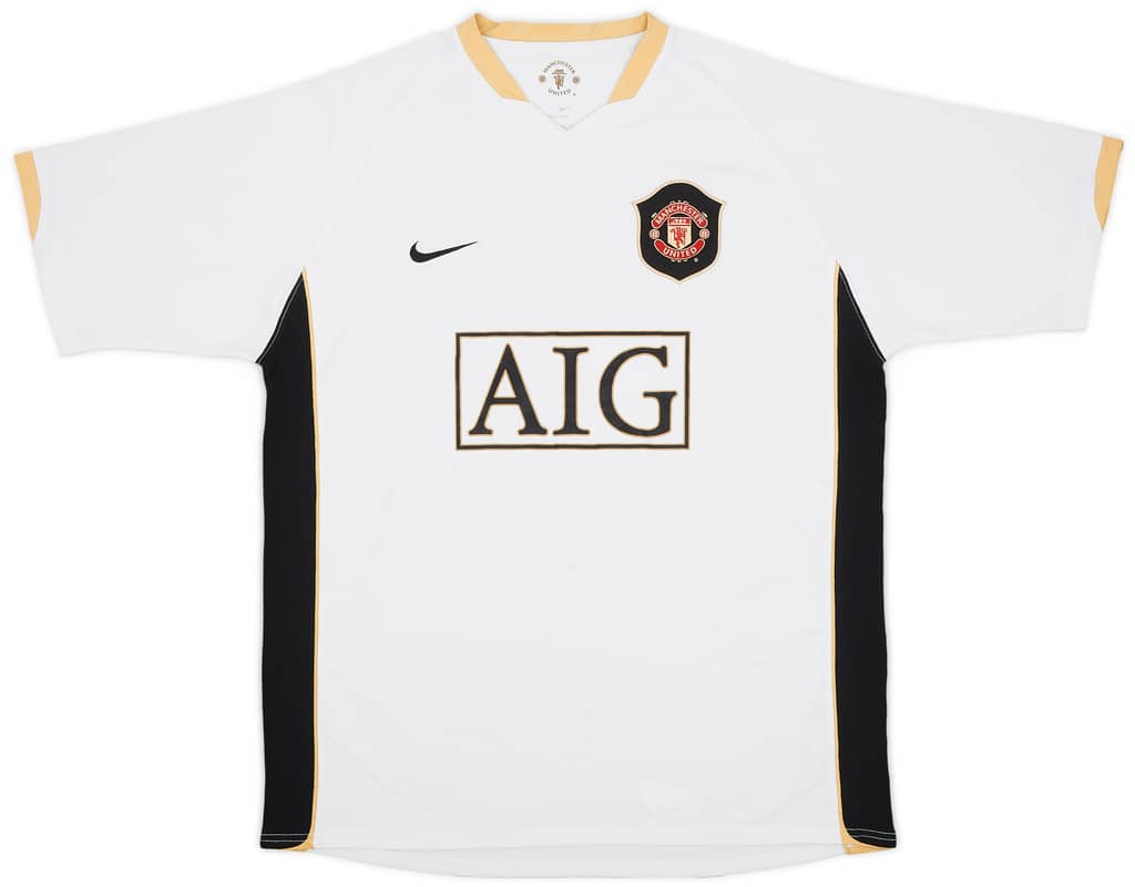 2006-08 Manchester United Away Shirt Smith #14 - 6/10 - (L)