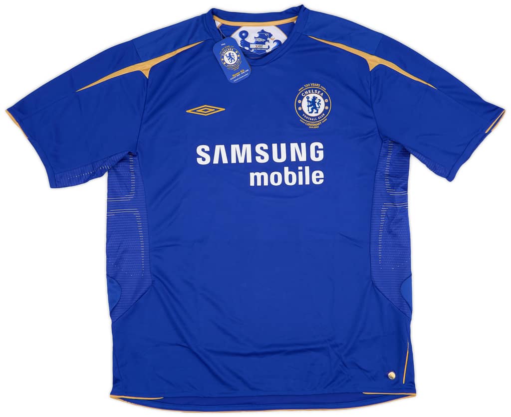 2005-06 Chelsea Centenary Home Shirt Drogba #15 (XXL)
