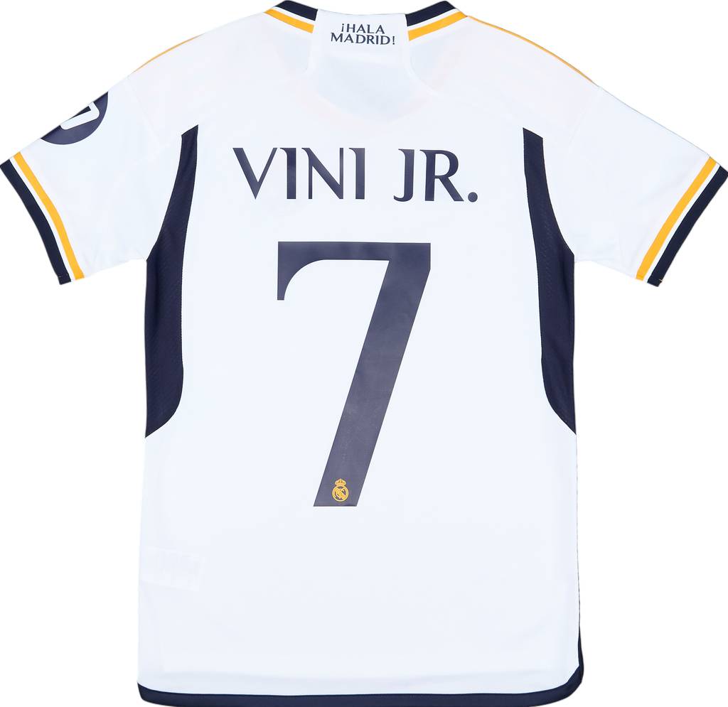2023-24 Real Madrid Home Shirt Vini Jr. #7 - As New - (Women's XS)