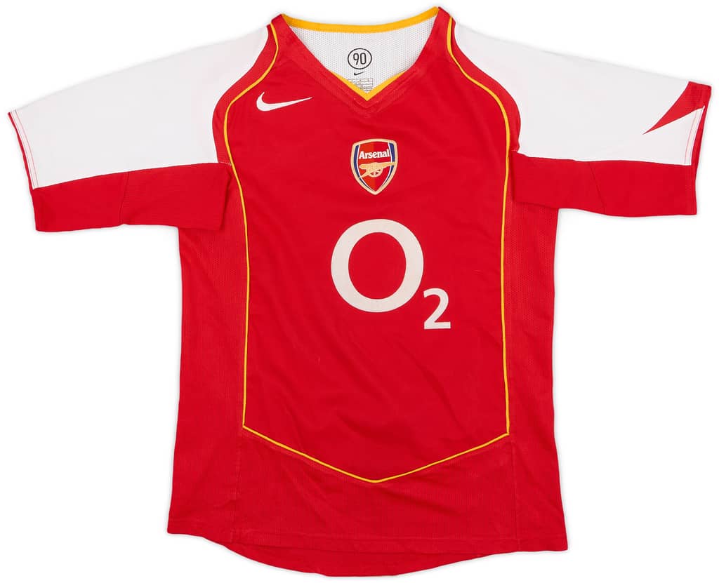 2004-05 Arsenal Home Shirt - 5/10 - (L.Boys)
