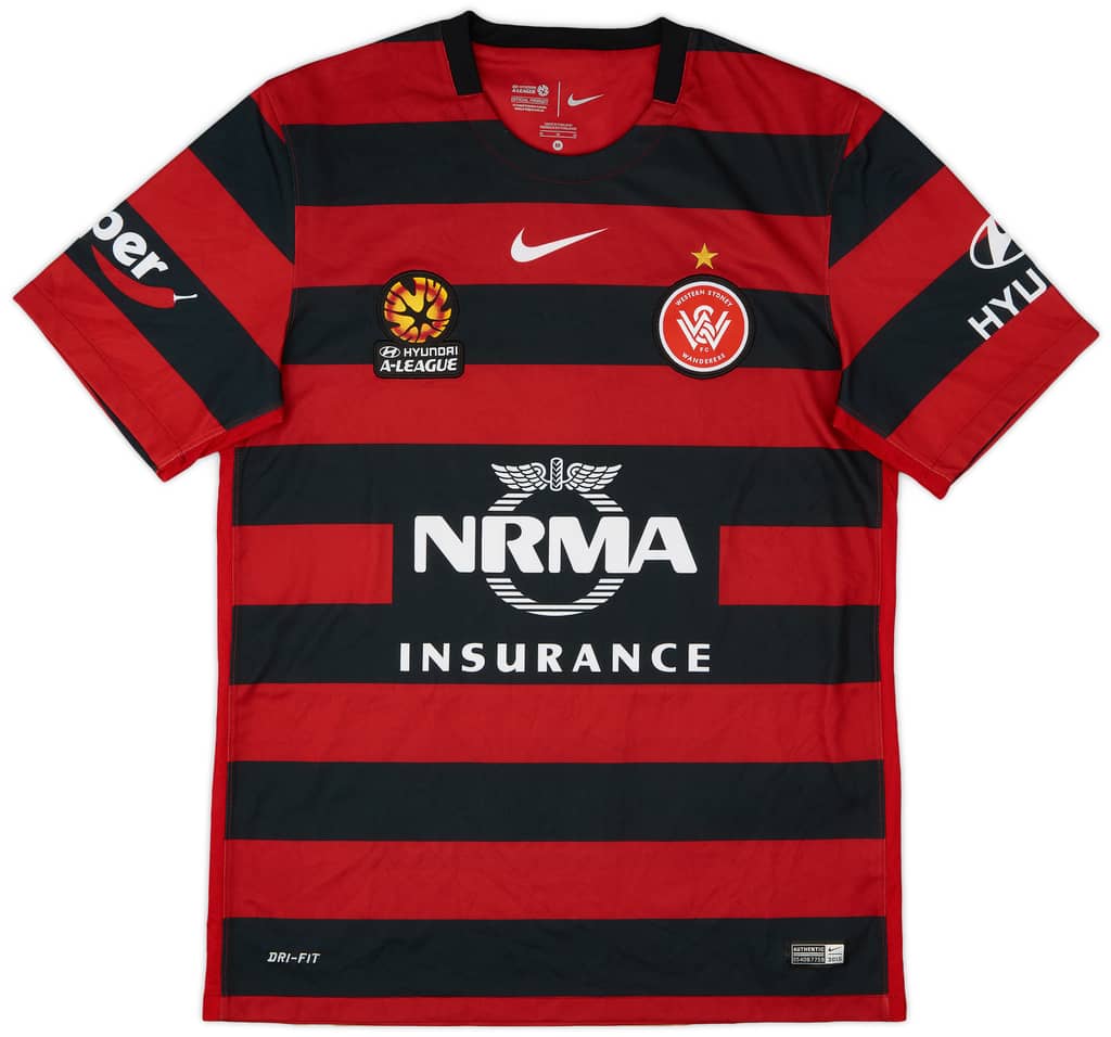 2015-16 Western Sydney Wanderers Home Shirt - 9/10 - (M)