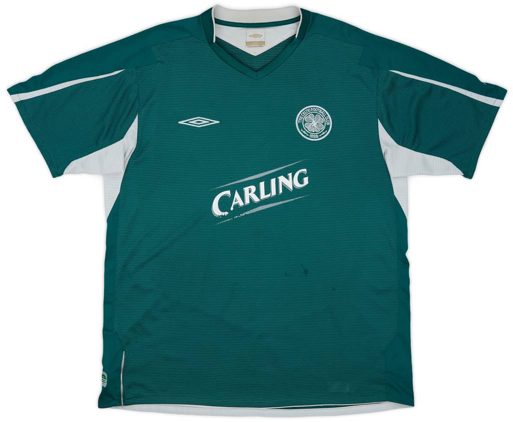 2004-05 Celtic Away Shirt Juninho #7 - 5/10 - (XL)