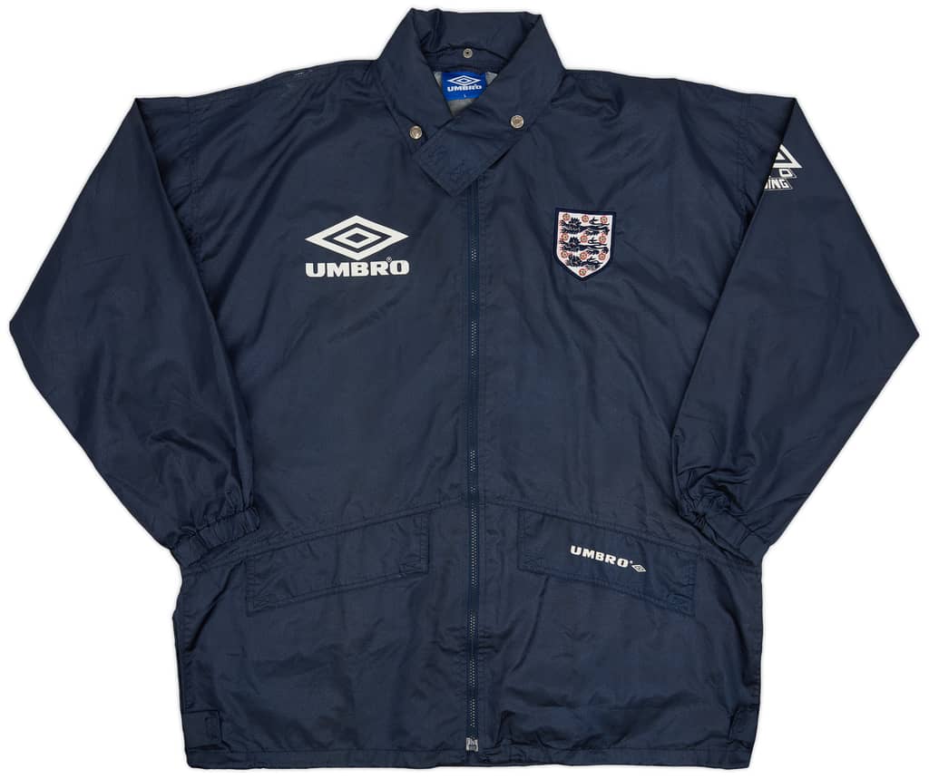 1996-98 England Umbro Track Jacket - 7/10 - (L)