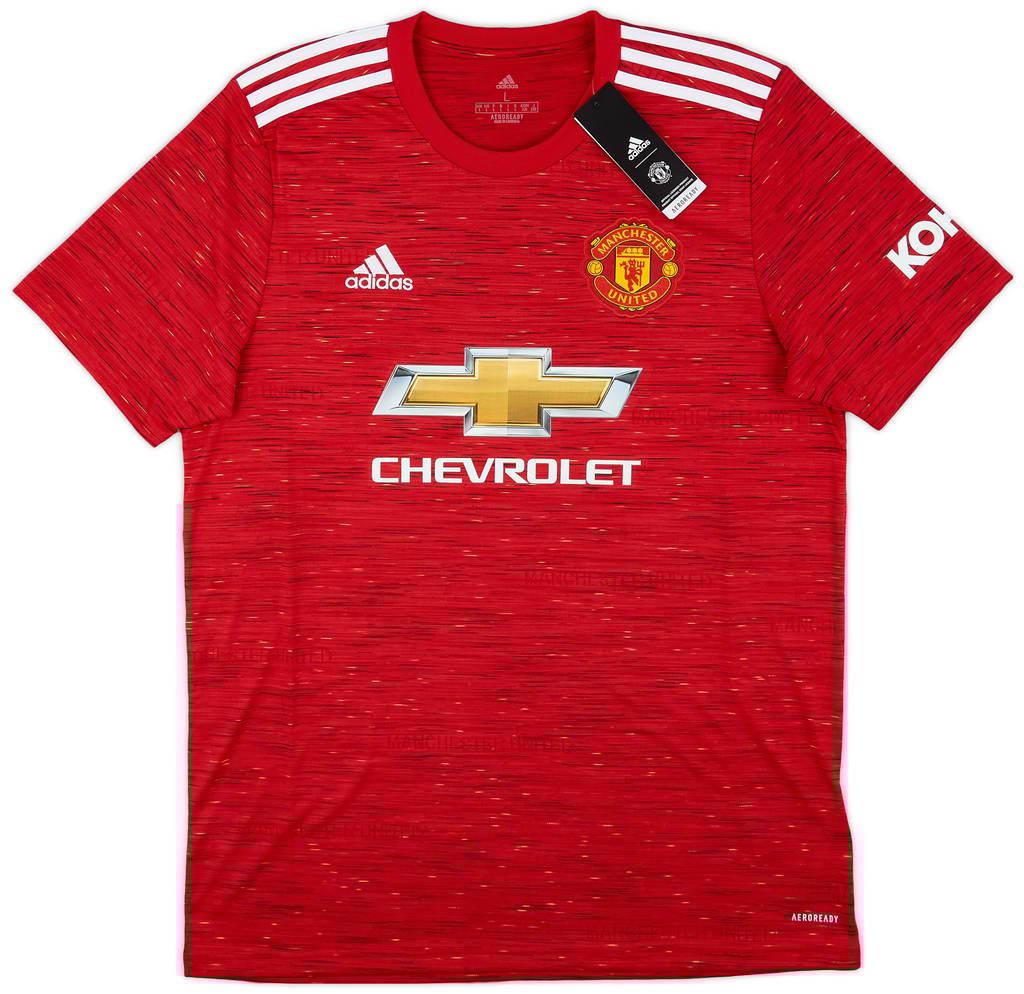 2020-21 Manchester United Home Shirt B.Fernandes #18 (L)