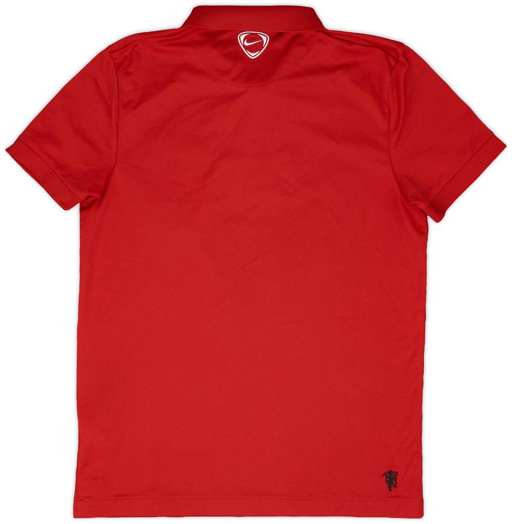 2009-10 Manchester United Nike Polo Shirt - 8/10 - (M)