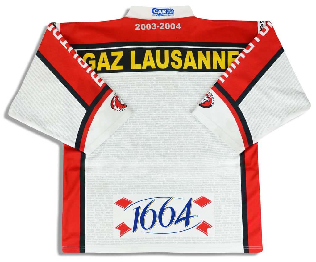 2003-04 Lausanne HC Ochsner Jersey (Away) L