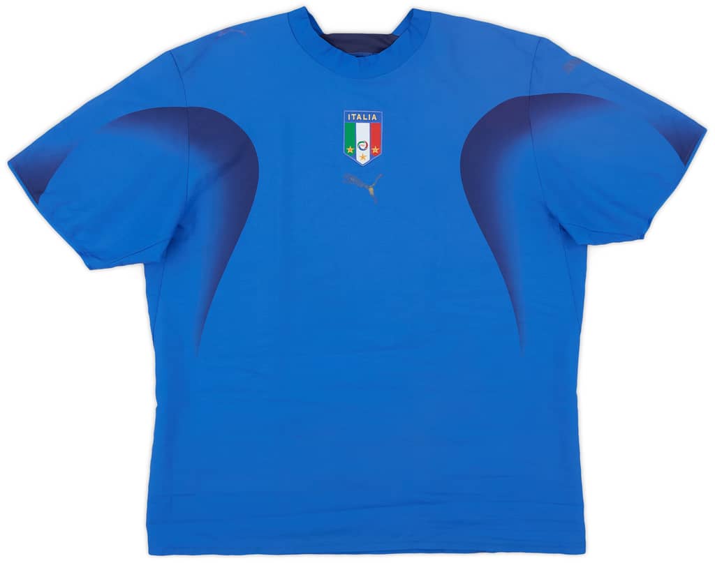 2006 Italy Home Shirt - 4/10 - (XL)