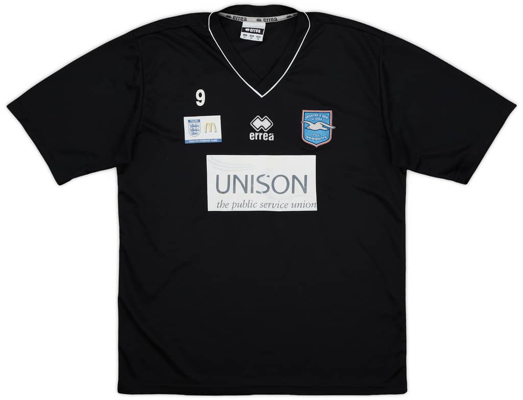 2010-11 Brighton Errea Player Issue Training Shirt #9 - 6/10 - (M)
