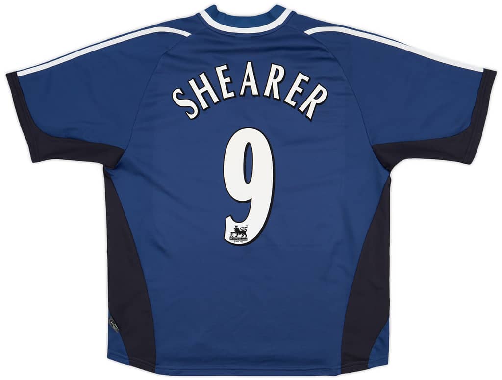 2001-02 Newcastle Away Shirt Shearer #9 - 10/10 - (L)
