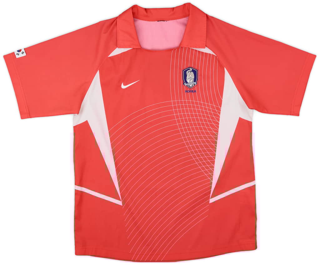 2002-03 South Korea Home Shirt - 7/10 - (XL.Boys)