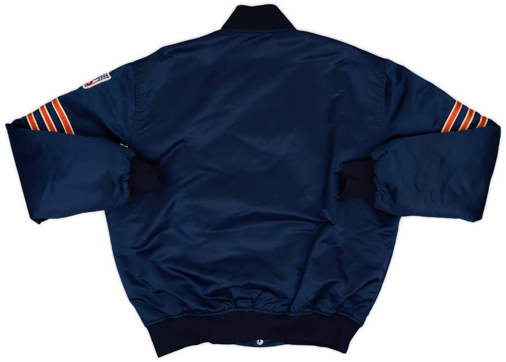 1980s Chicago Bears Starter Satin Varsity Jacket - 8/10 - (L)