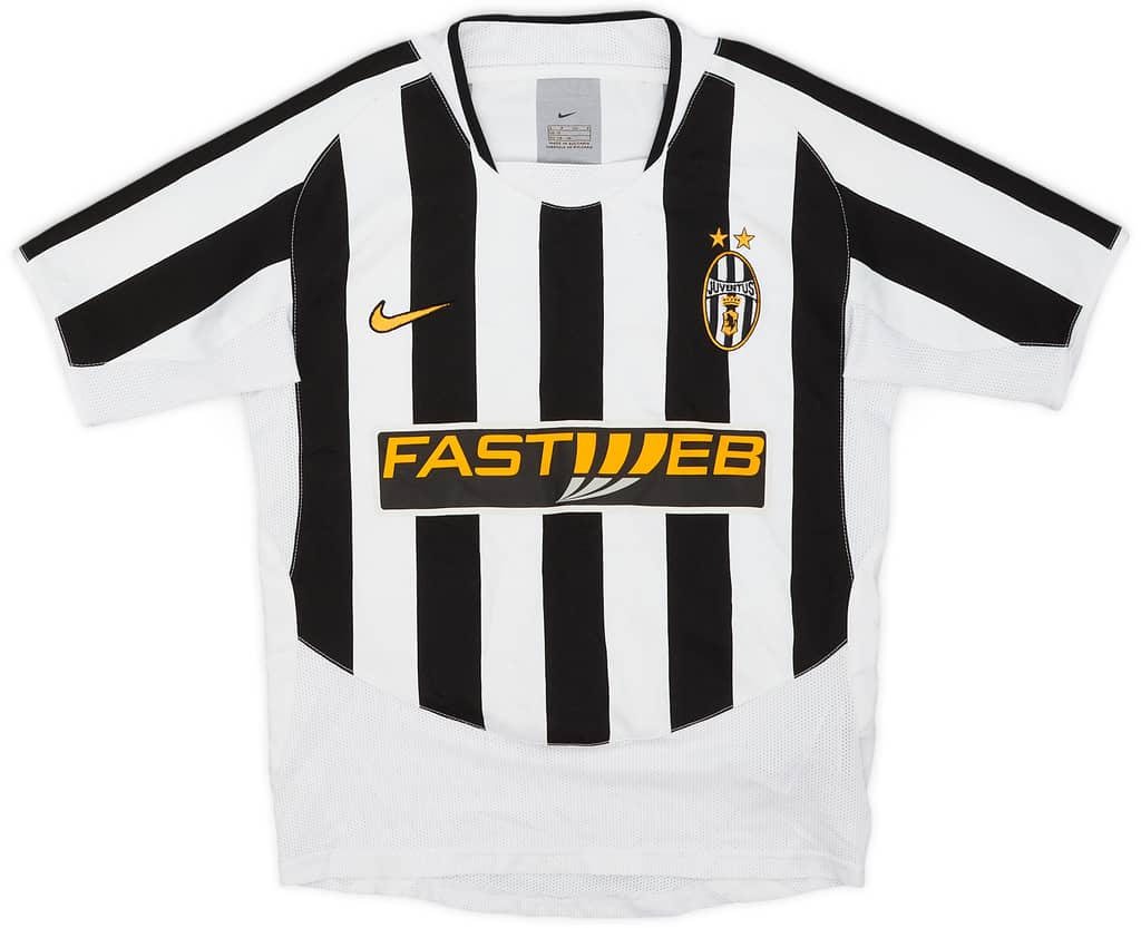 2003-04 Juventus Home Shirt - 7/10 - (S.Boys)