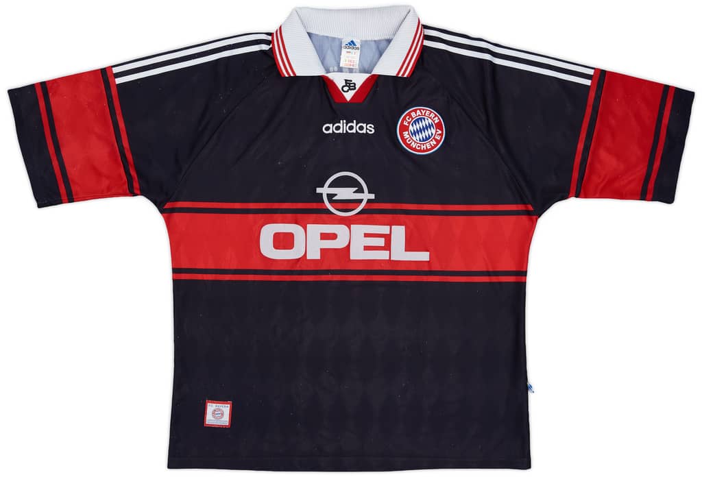 1997-99 Bayern Munich Home Shirt Helmer #5 - 6/10 - (XL)
