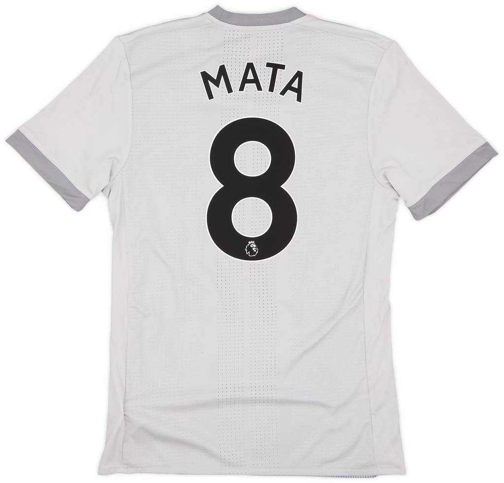 2017-18 Manchester United Player Issue Third Shirt Mata #8 - 5/10 - (M)
