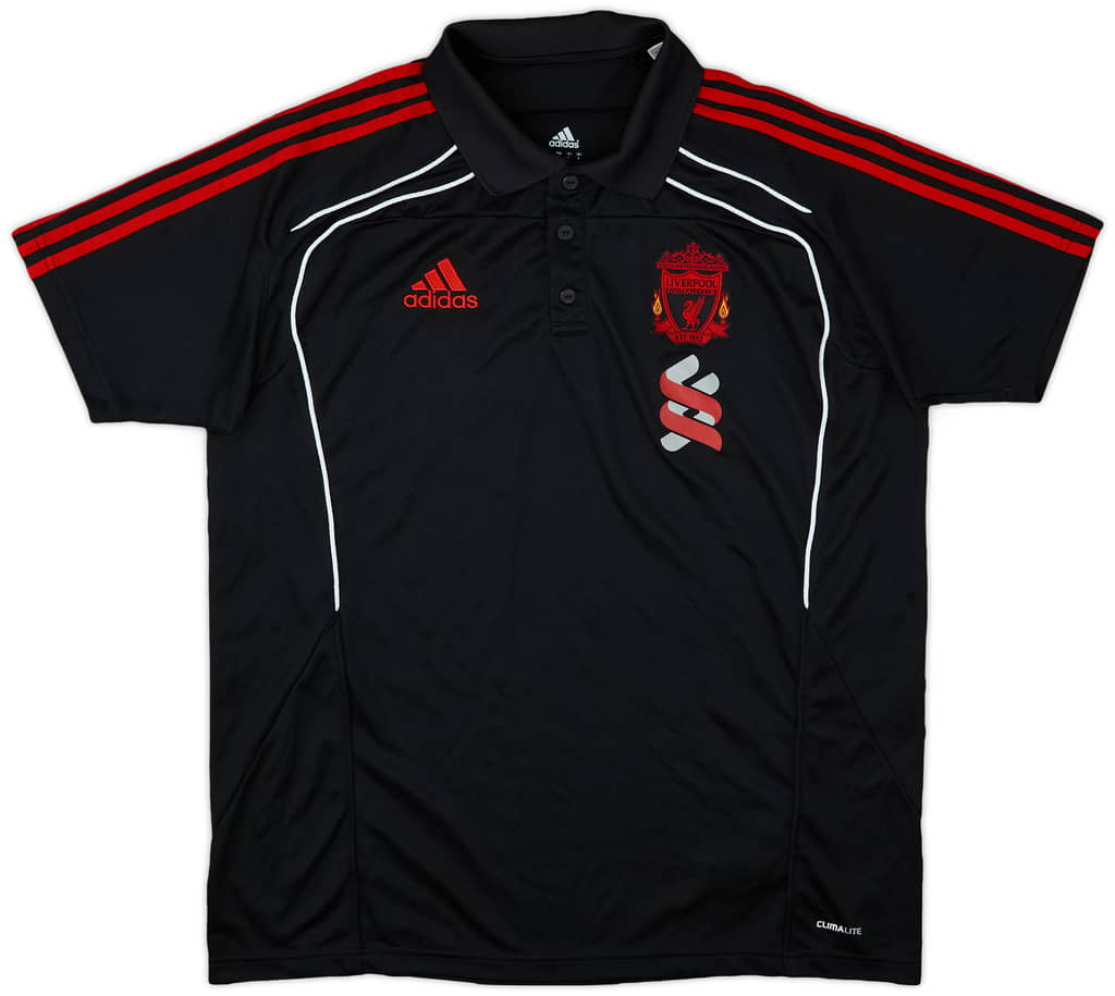 2010-11 Liverpool adidas Polo Shirt - 9/10 - (XL)