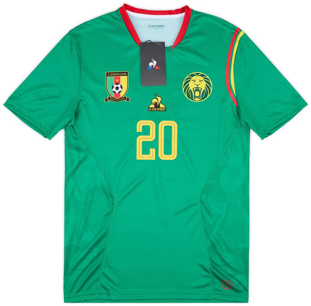 2022 Cameroon Authentic Home Shirt Mbeumo #20 (S)