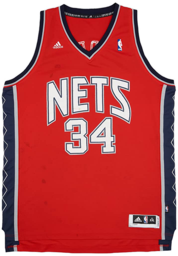 2010-11 New Jersey Nets Harris #34 adidas Swingman Away Jersey - 5/10 - (XXL)