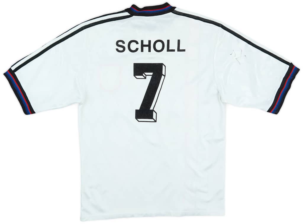 1996-98 Bayern Munich Away Shirt Scholl #7 - 6/10 - (S)