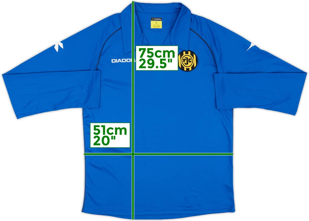 2010-11 Roda JC Diadora Training L/S Shirt - 9/10 - (L)