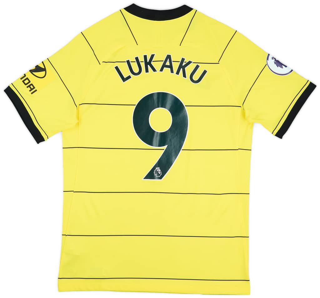2021-22 Chelsea Away Shirt Lukaku #9 - 9/10 - (M)