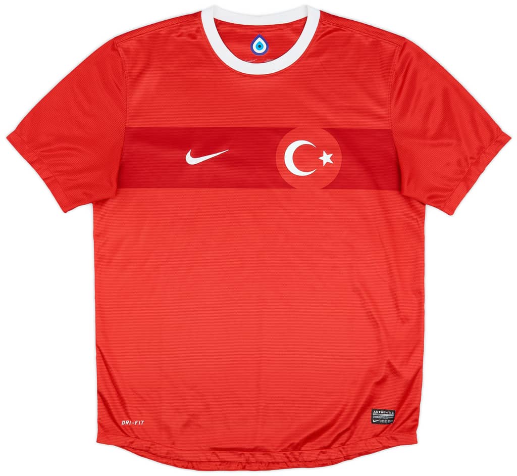 2012-14 Turkey Home Shirt - 8/10 - (L)