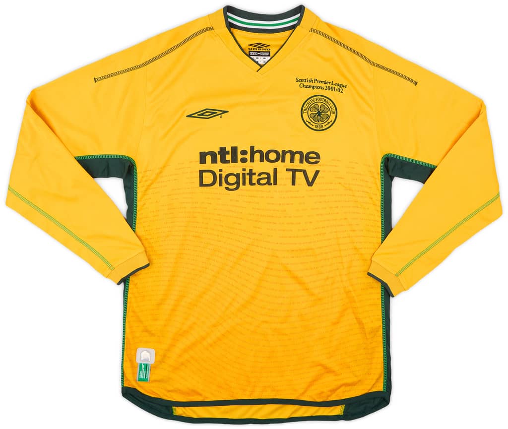2002-03 Celtic Away Shirt Hartson #10 - 9/10 - (M)