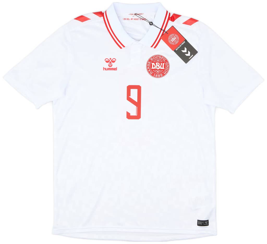 2024-25 Denmark Away Shirt Hojlund #9