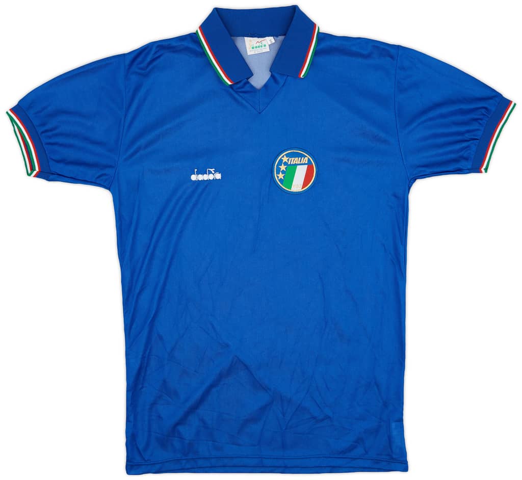 1986-90 Italy Home Shirt - 8/10 - (S)
