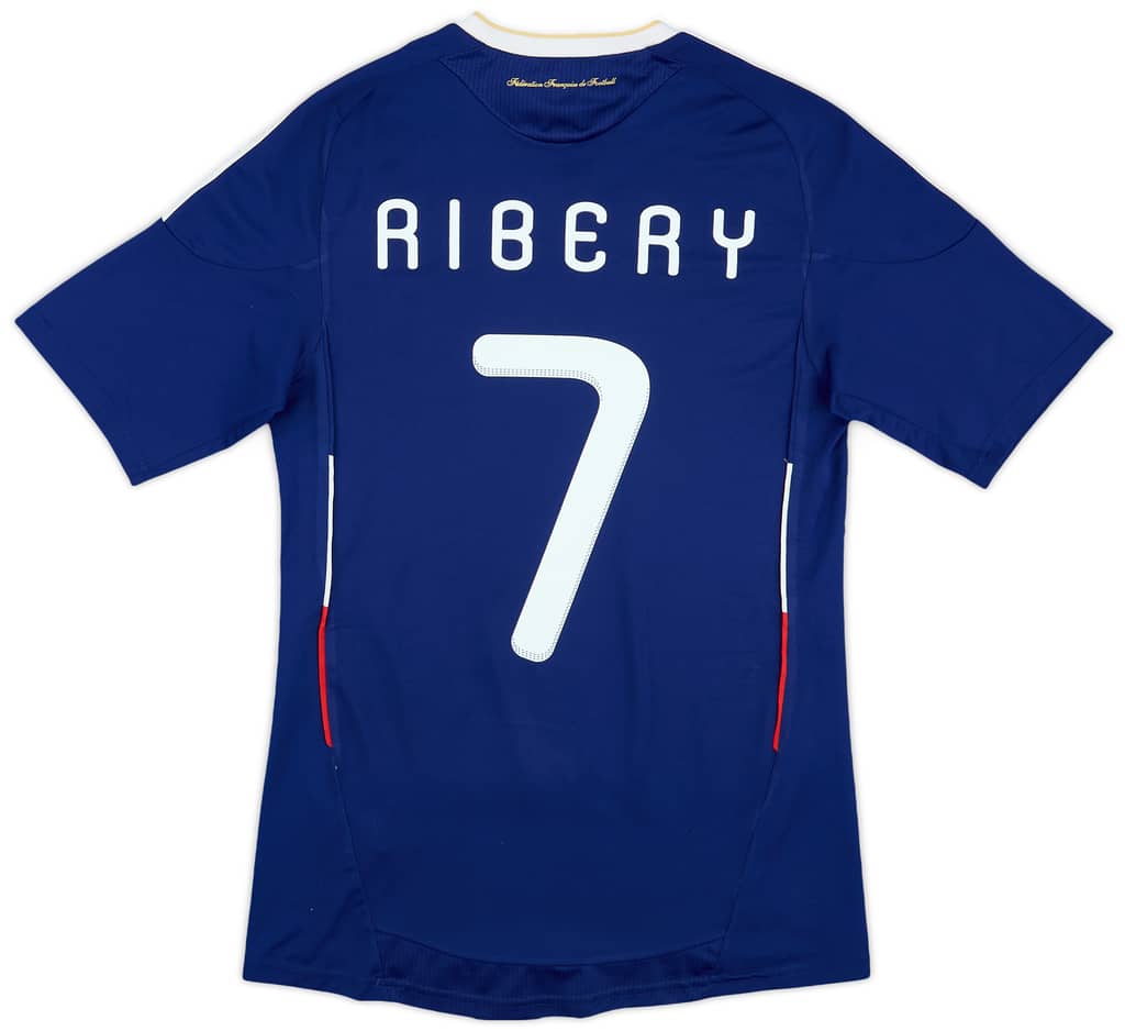 2009-10 France Home Shirt Ribery #7 - 4/10 - (S)