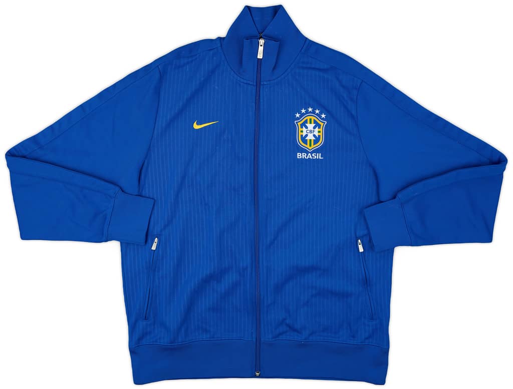 2012-13 Brazil Nike Track Jacket - 7/10 - (XL)