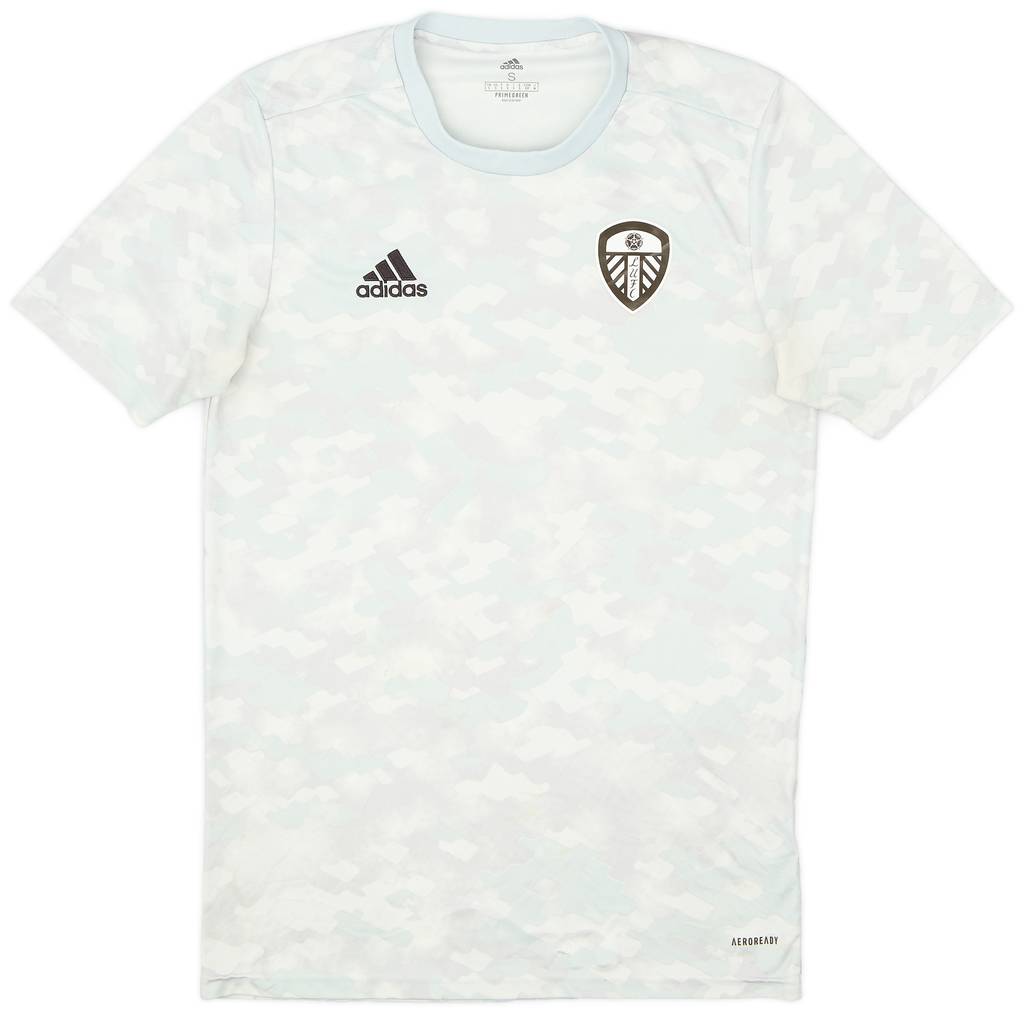 2021-22 Leeds United adidas Training Shirt - 9/10 - (S)