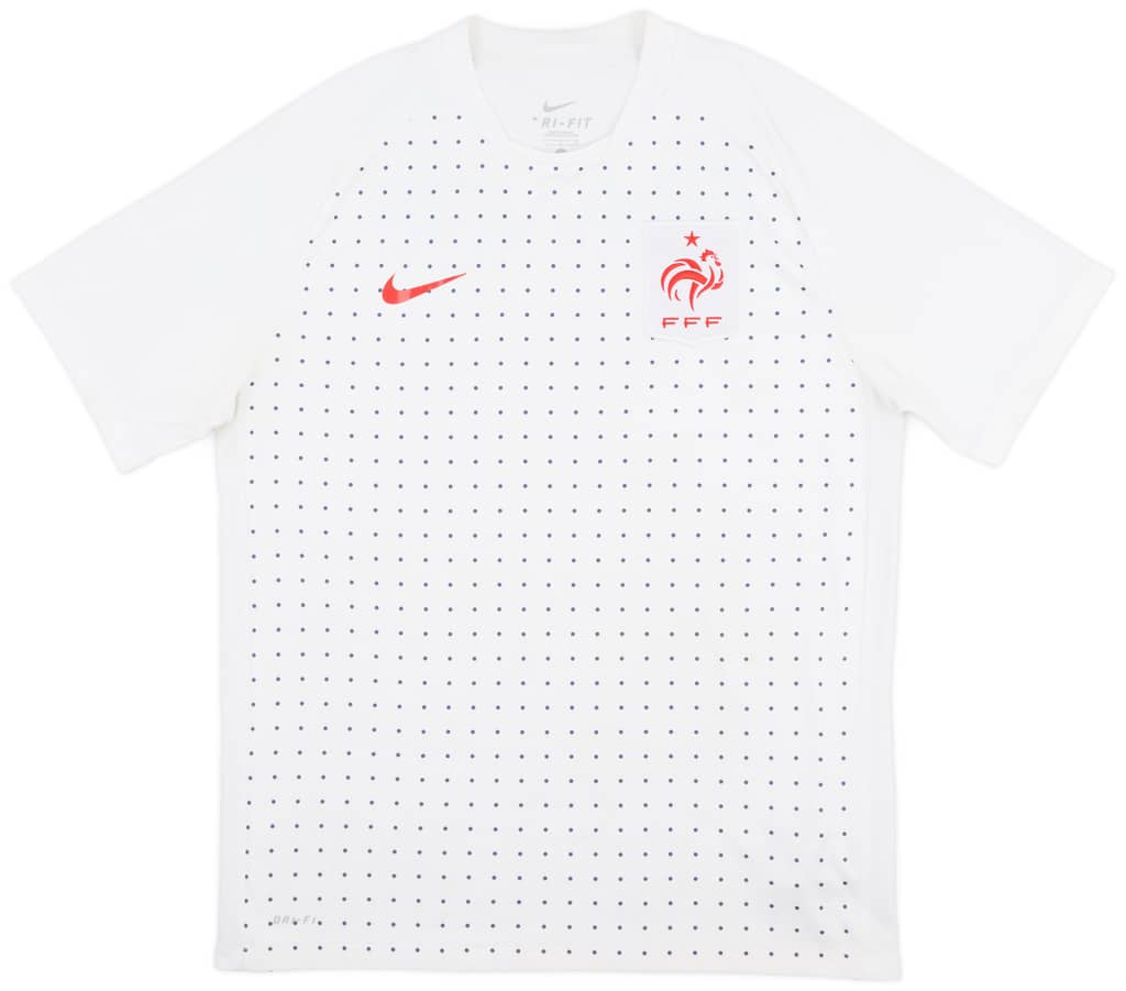 2011-12 France Nike Training Shirt - 8/10 - (L)