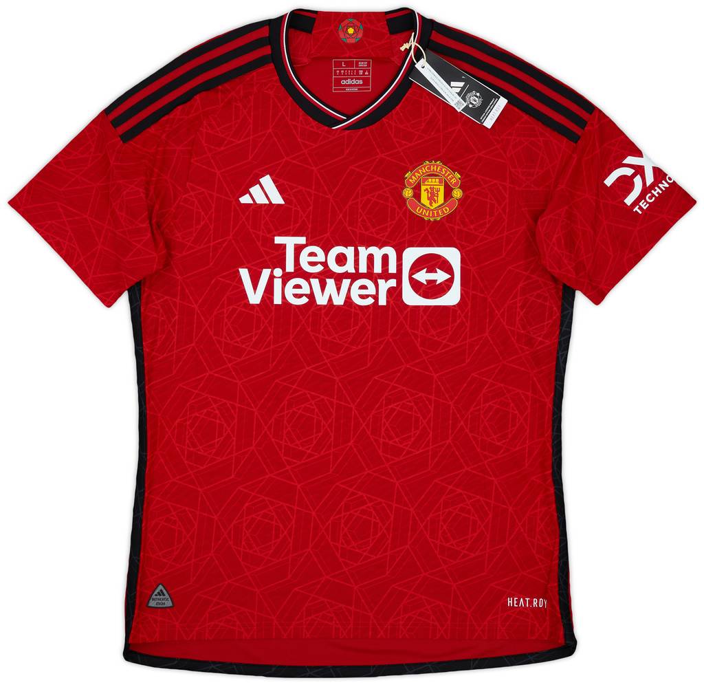 2023-24 Manchester United Authentic Home Shirt B.Fernandes #8 (L)