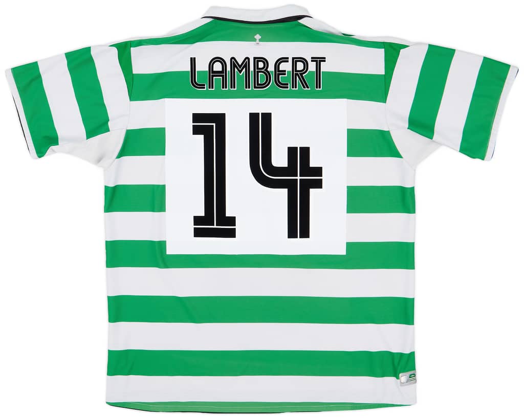 2004-05 Celtic Home Shirt Lambert #14 - 8/10 - (XXL)