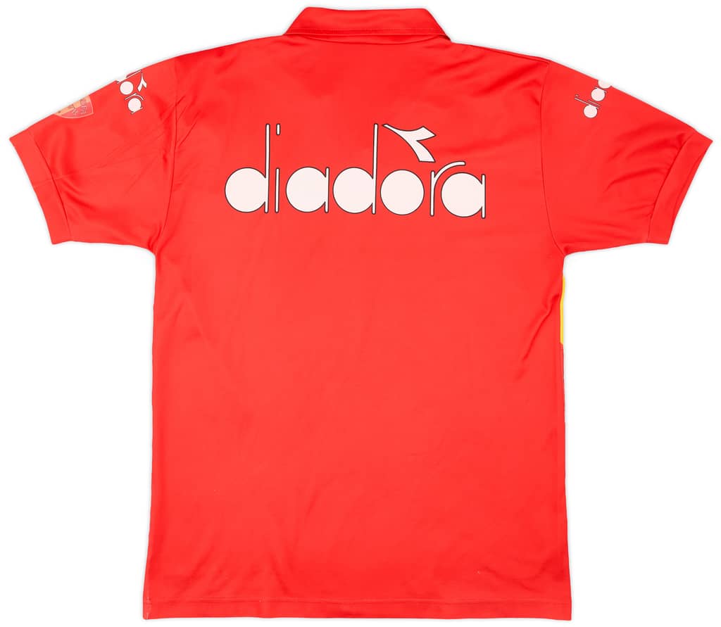 1992-94 Belgium Diadora Training Shirt - 8/10 - (L)