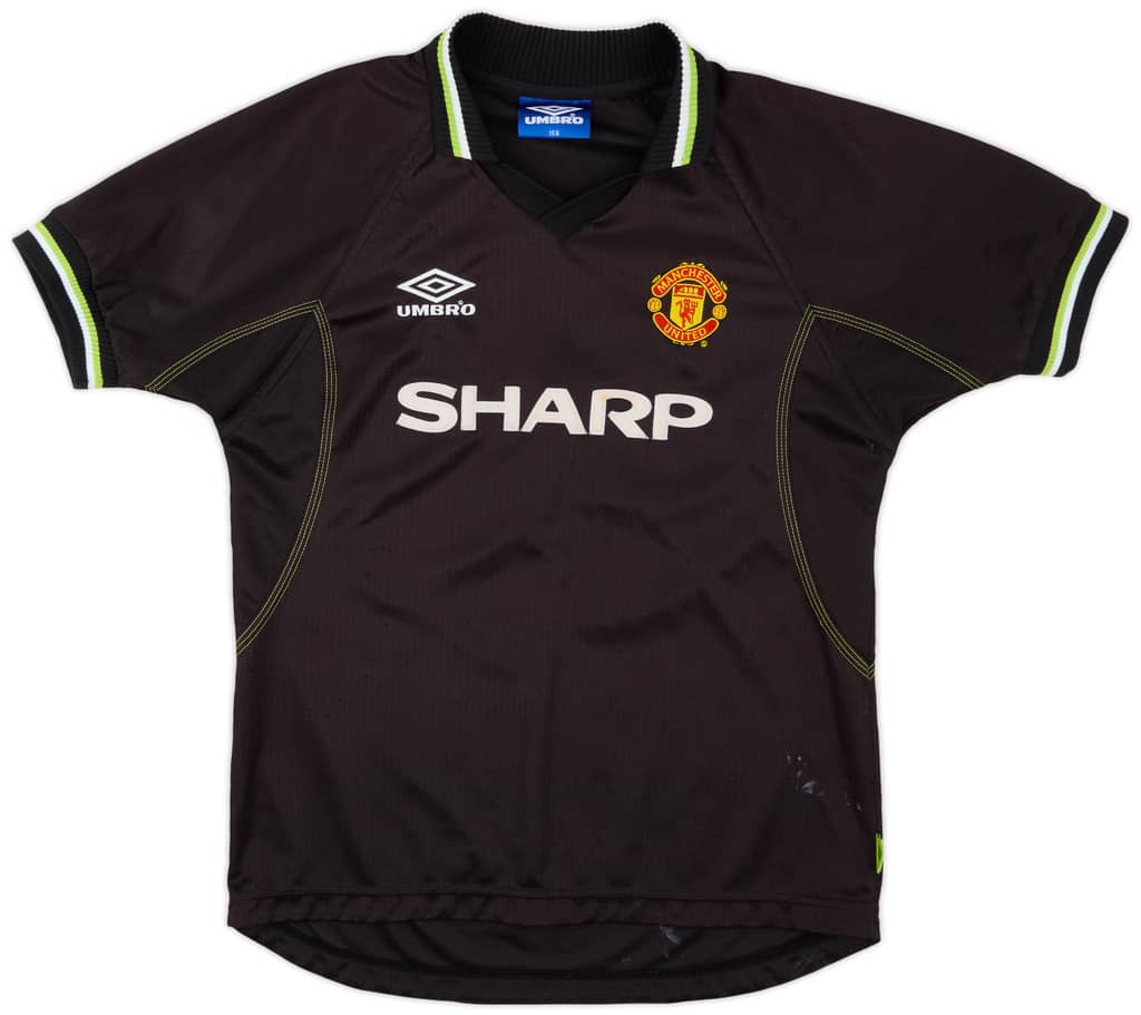 1998-99 Manchester United Third Shirt - 6/10 - (L.Boys)
