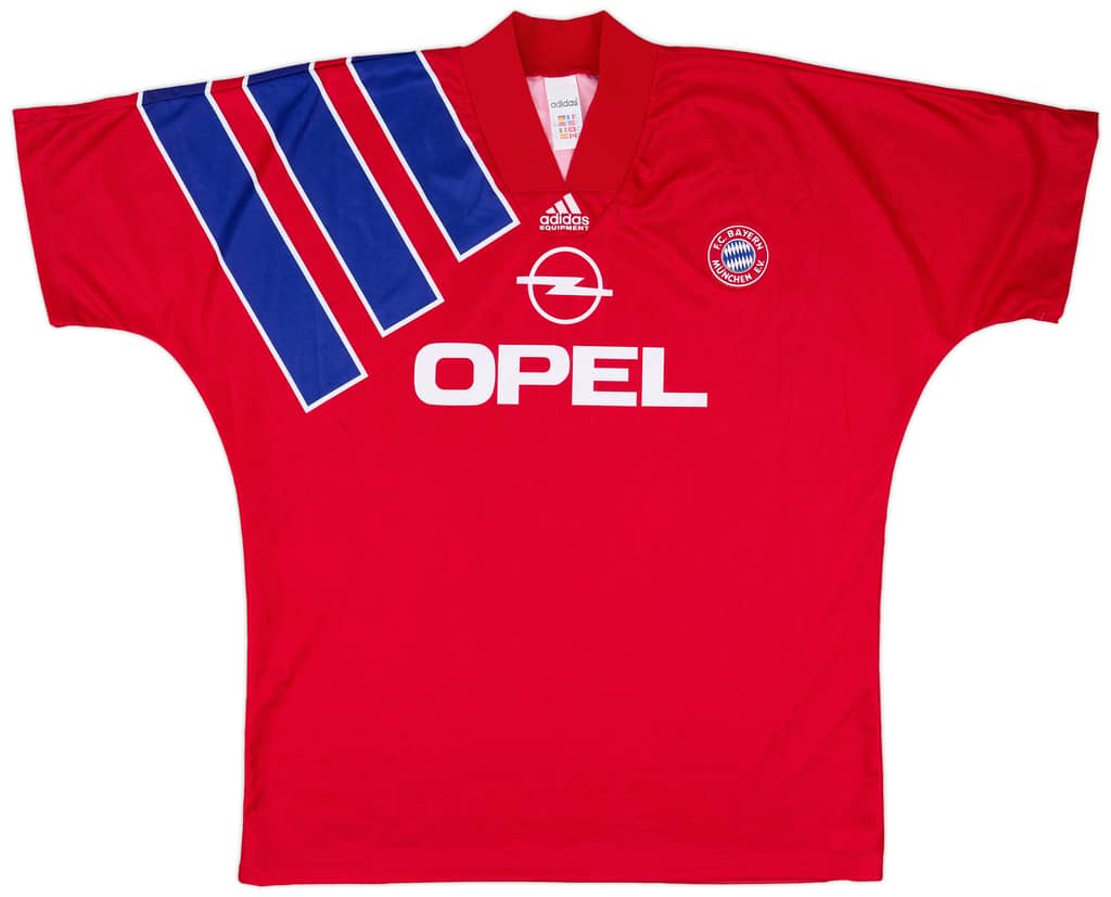 1991-93 Bayern Munich Home Shirt - 9/10 - (XL/XXL)
