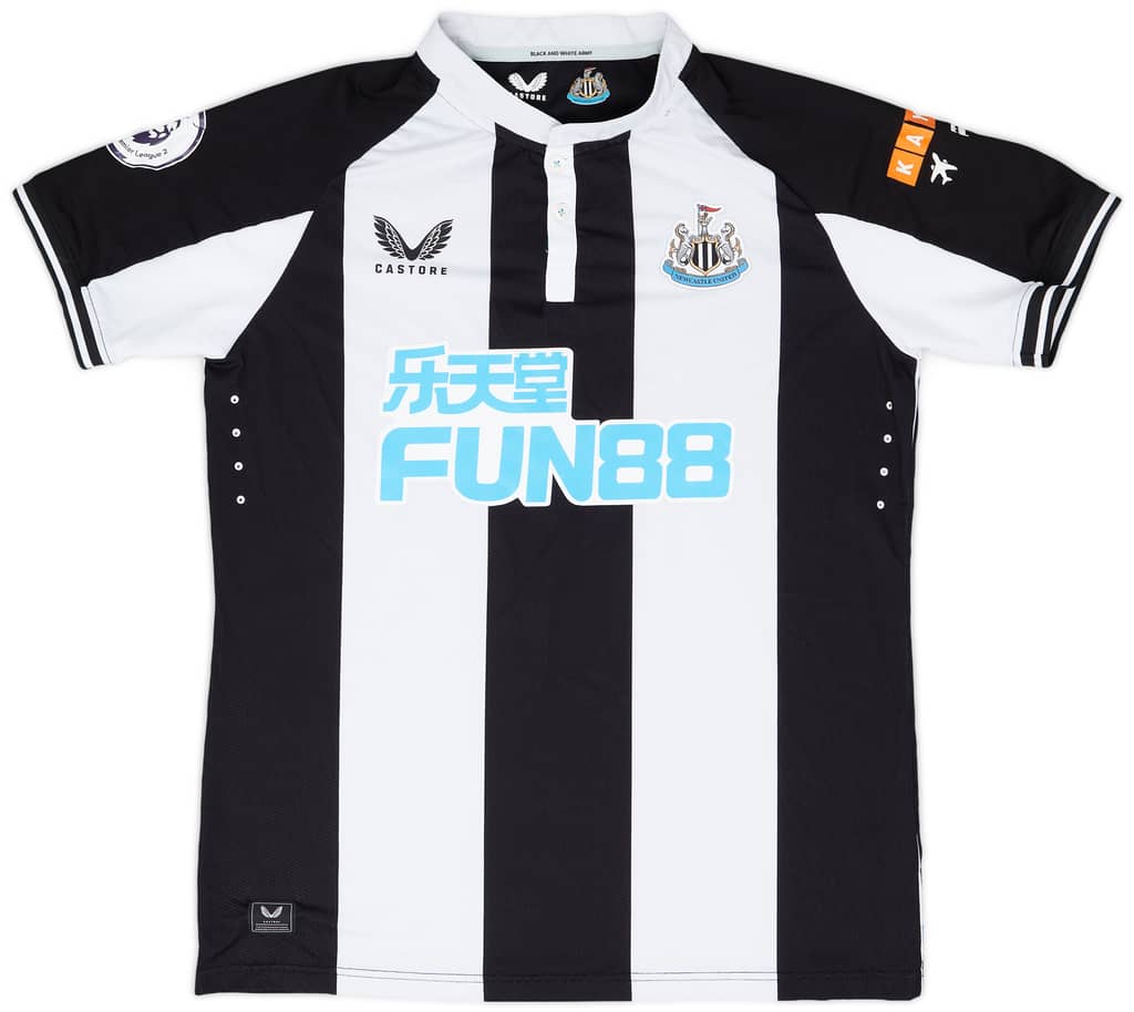 2021-22 Newcastle Match Issue Home Shirt #12