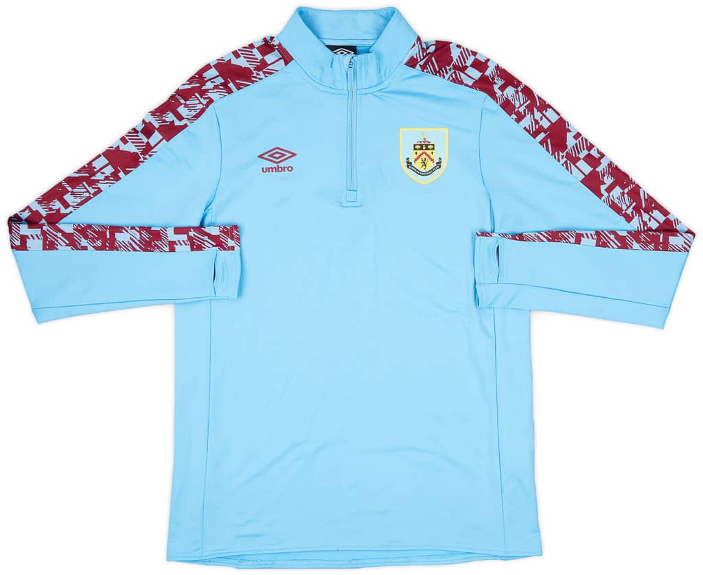 2020-21 Burnley Umbro 1/4 Zip Drill Top - 8/10 - (M)
