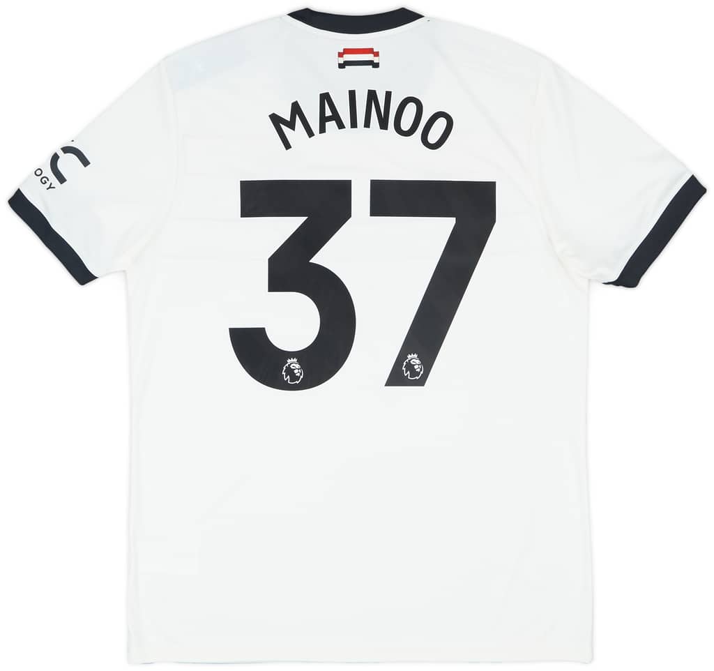 2024-25 Manchester United Third Shirt Mainoo #37