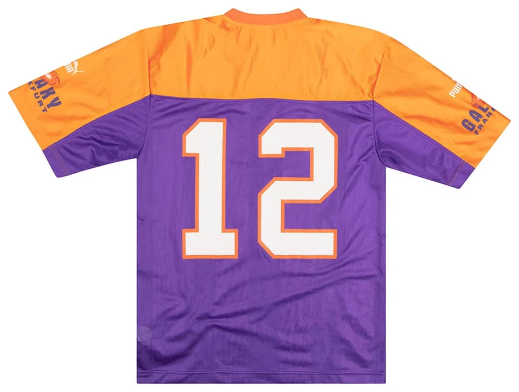 2000 Frankfurt Galaxy #12 Puma Jersey (Home) L