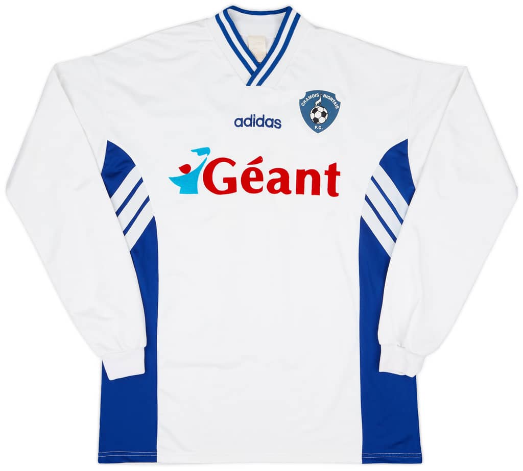 1997-98 Chamois Niortais Home L/S Shirt #11 - 8/10 - (XL)