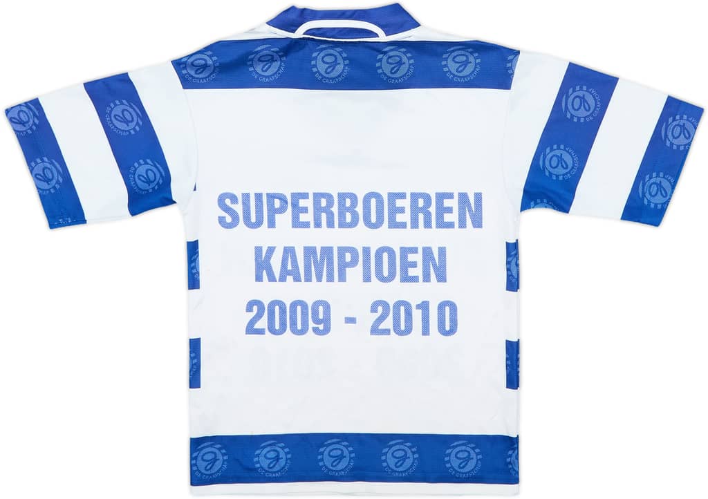 2009-10 De Graafschap 'Superboeren Kampionen' Home Shirt - 6/10 - (S.Boys)