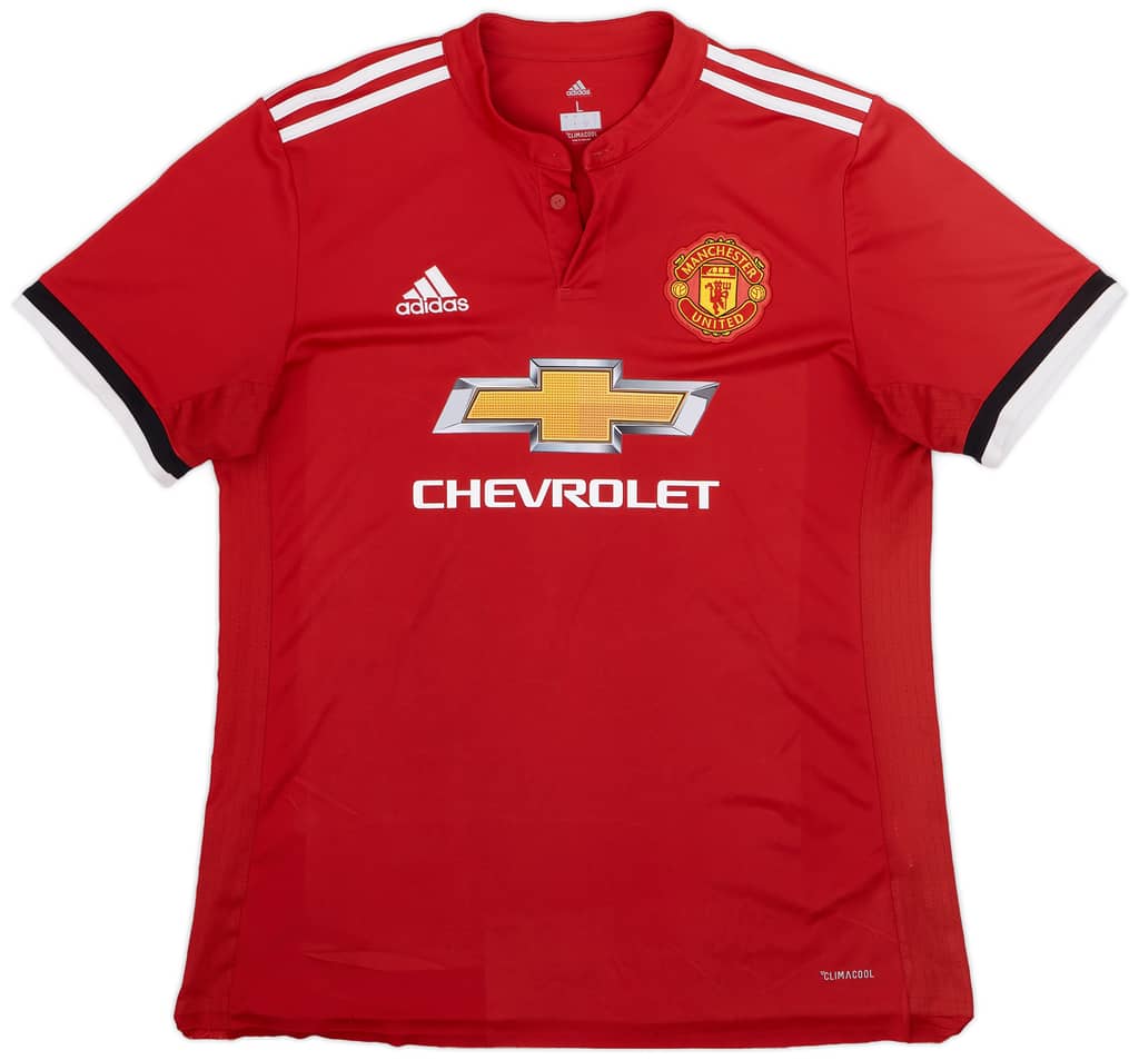 2017-18 Manchester United Home Shirt Mata #8 - 6/10 - (L)