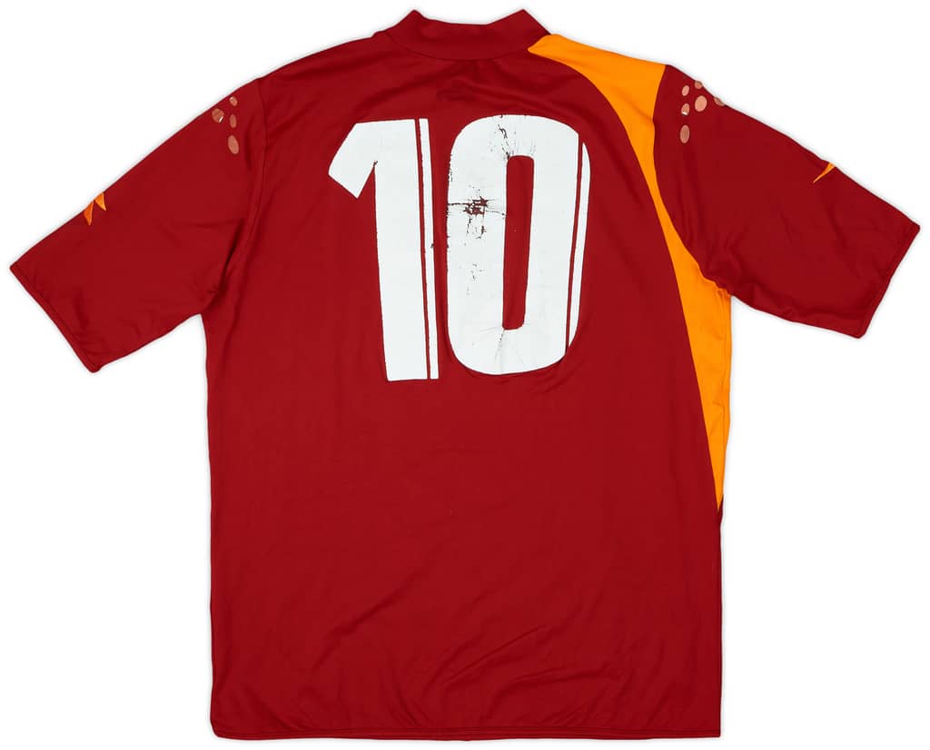 2005-06 Roma Home Shirt #10 - 4/10 - (L)