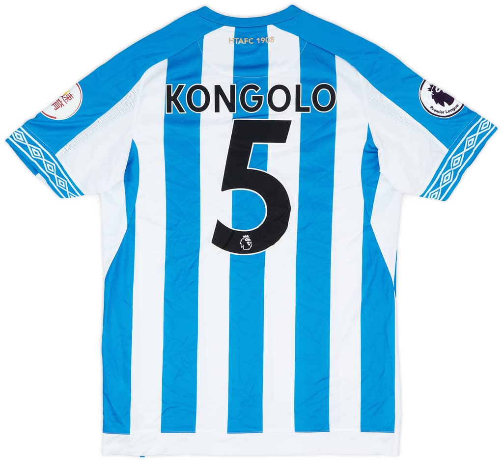 2018-19 Huddersfield Match Issue Home Shirt Kongolo #5