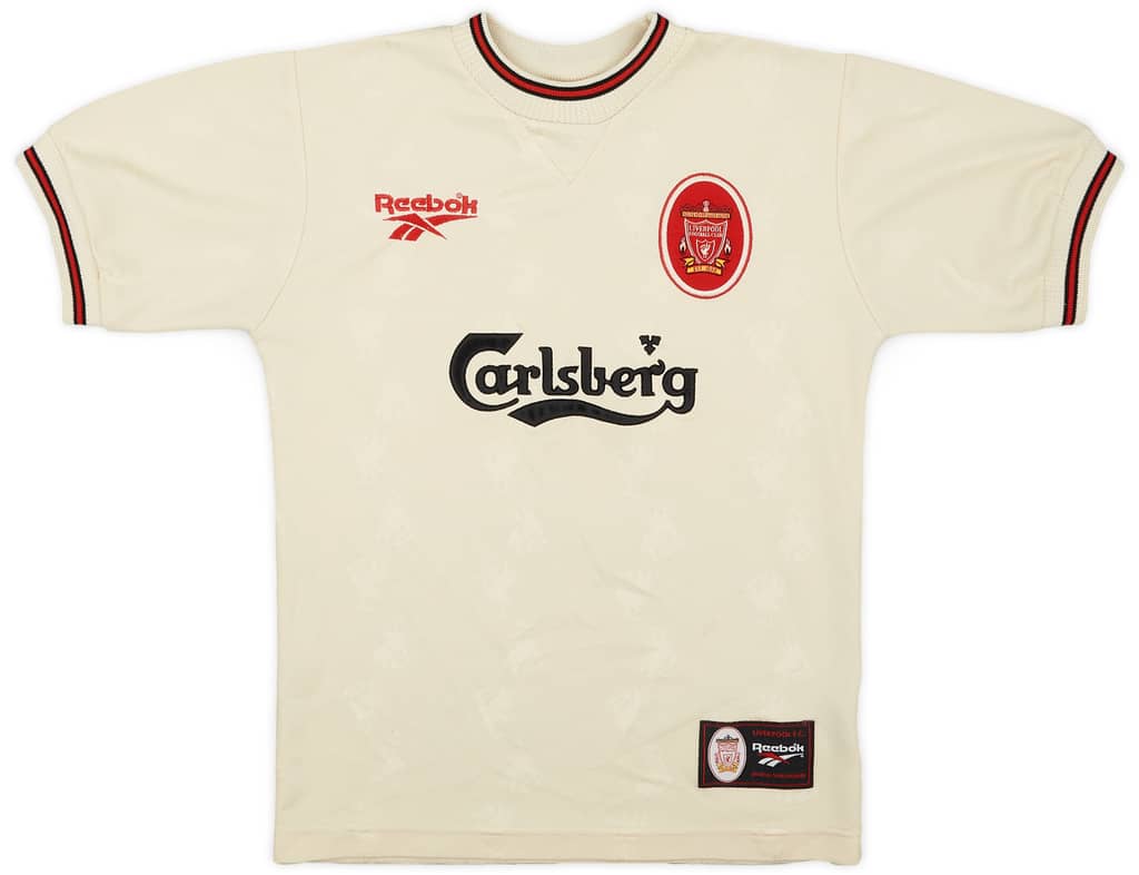1996-97 Liverpool Away Shirt - 8/10 - (M.Boys)